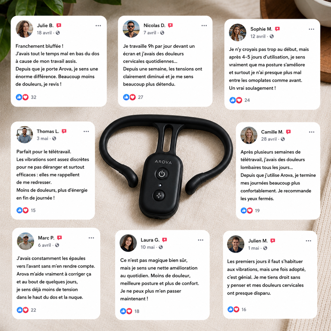 Vos journées assises ne devraient pas vous faire souffrir.